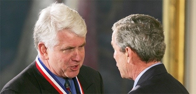 robert metcalfe with george bush