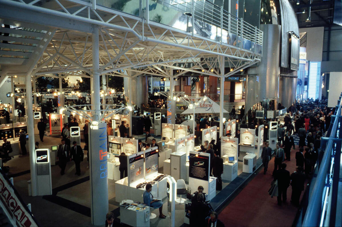 Geneva: a view from the exhibition hall