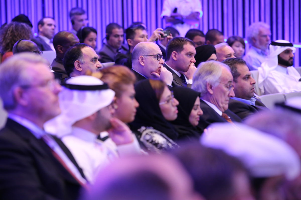 Doha: audience @ Panel session - Cross-Sector Partnerships