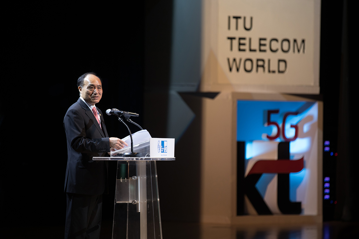 Busan: Houlin Zhao, Secretary-General, International Telecommunication Union, Switzerland