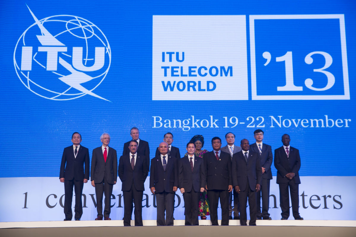 Bangkok: Opening Ceremony for ITU Telecom World 2013, held at the Jubilee Ballroom, IMPACT Arena, Bangkok, Thailand